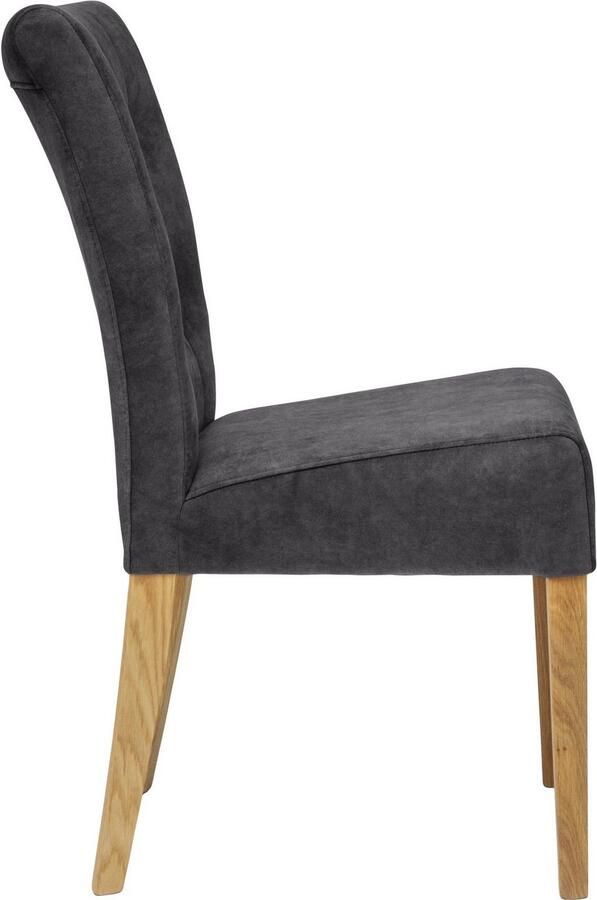 Home affaire Stoel Queen Eetkamerstoel met capitonnage set van 2 4 of 6