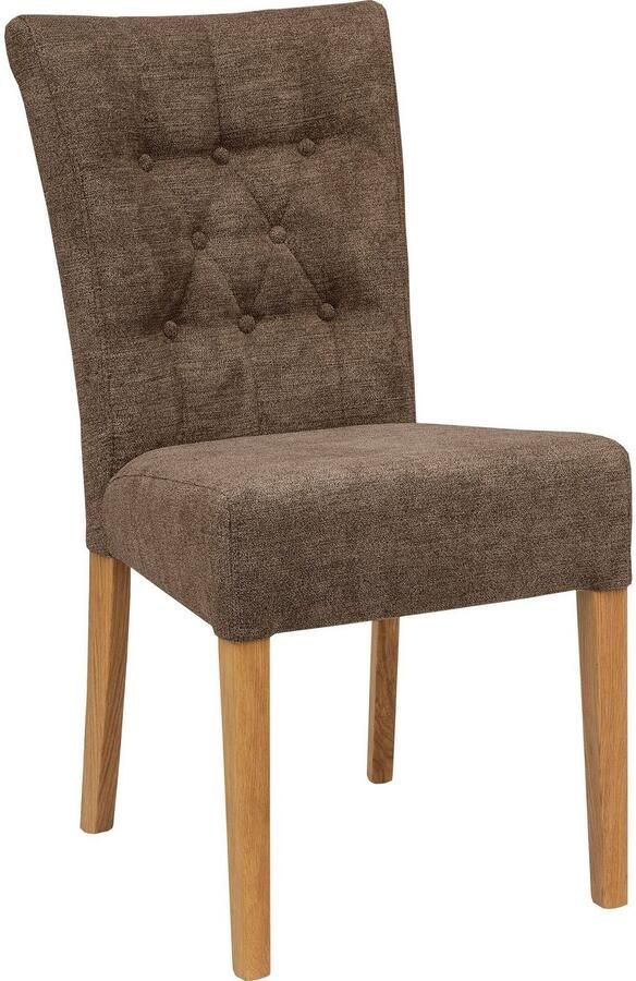 Home affaire Stoel Queen Eetkamerstoel met capitonnage set van 2 4 of 6 - Foto 3