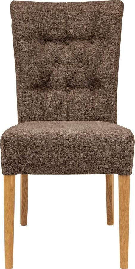 Home affaire Stoel Queen Eetkamerstoel met capitonnage set van 2 4 of 6 - Foto 7