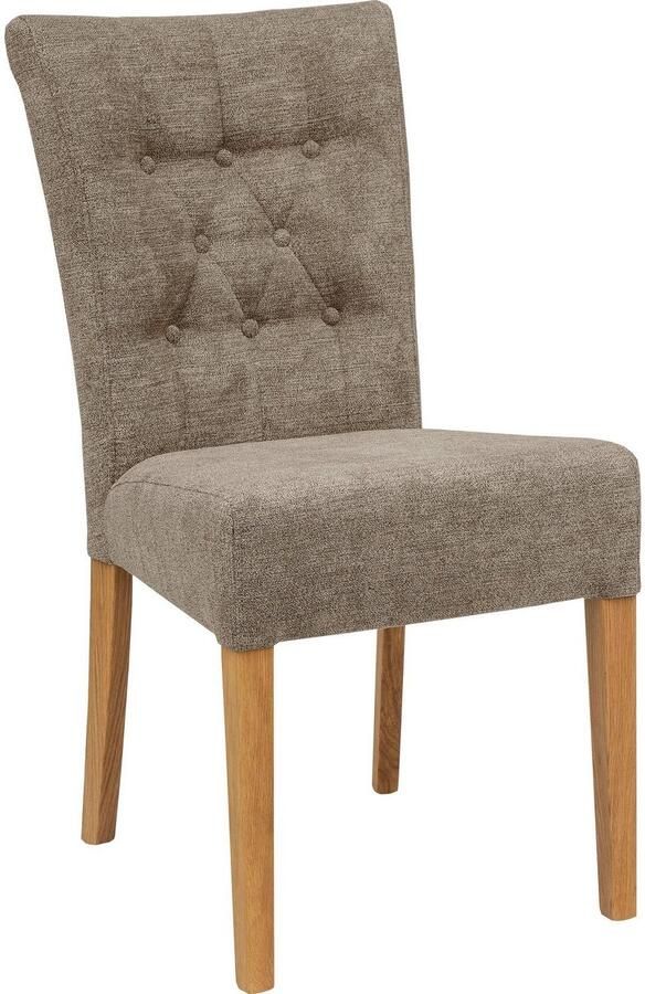 Home affaire Stoel Queen Eetkamerstoel met capitonnage set van 2 4 of 6 - Foto 3