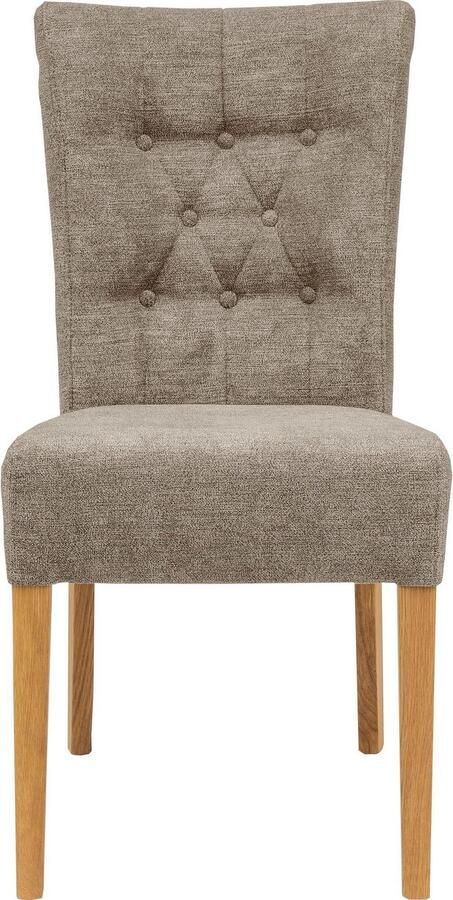 Home affaire Stoel Queen Eetkamerstoel met capitonnage set van 2 4 of 6 - Foto 7