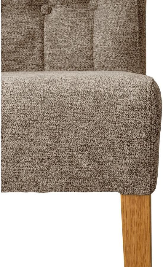 Home affaire Stoel Queen Eetkamerstoel met capitonnage set van 2 4 of 6 - Foto 4