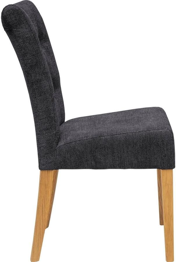 Home affaire Stoel Queen Eetkamerstoel met capitonnage set van 2 4 of 6 - Foto 2