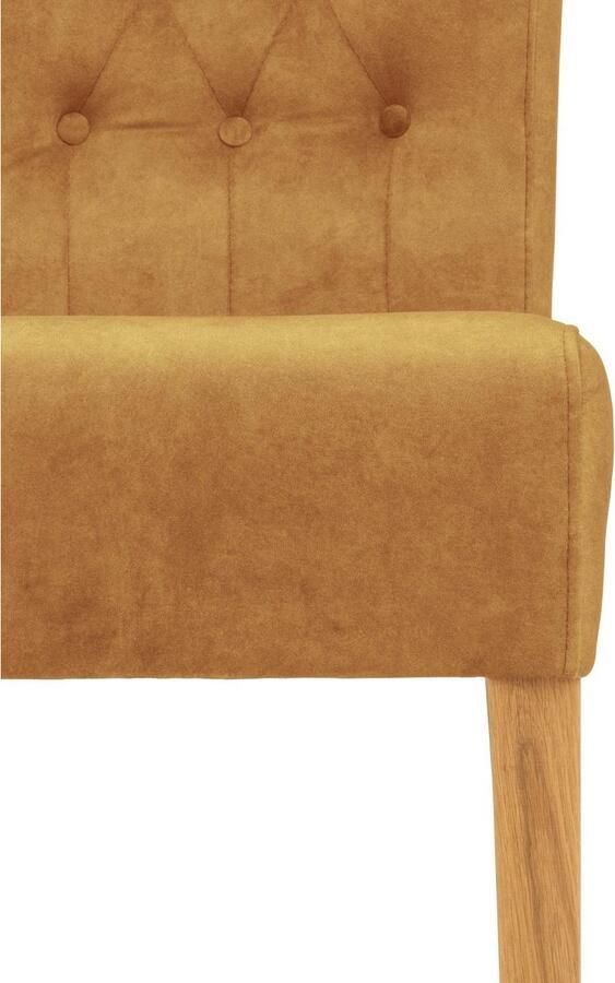 Home affaire Stoel Queen Eetkamerstoel met capitonnage set van 2 4 of 6 - Foto 4