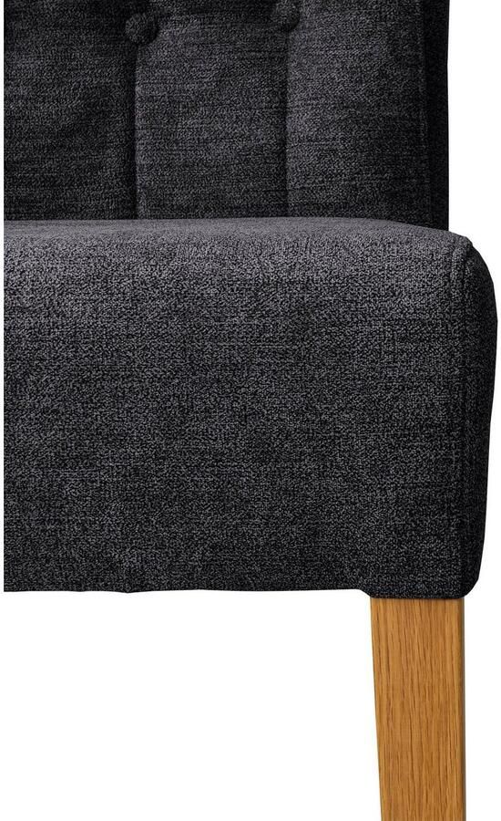 Home affaire Stoel Queen Eetkamerstoel met capitonnage set van 2 4 of 6 - Foto 4