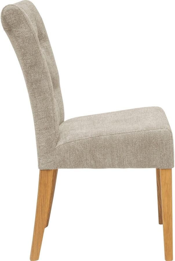 Home affaire Stoel Queen Eetkamerstoel met capitonnage set van 2 4 of 6 - Foto 2