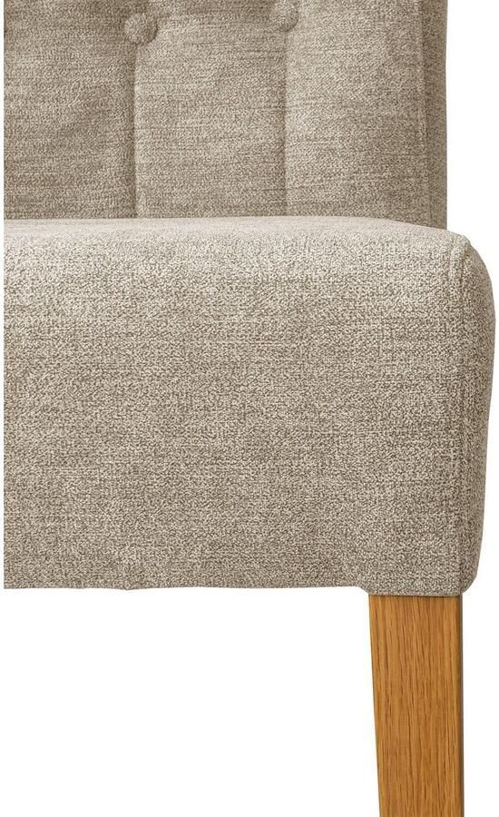 Home affaire Stoel Queen Eetkamerstoel met capitonnage set van 2 4 of 6 - Foto 4