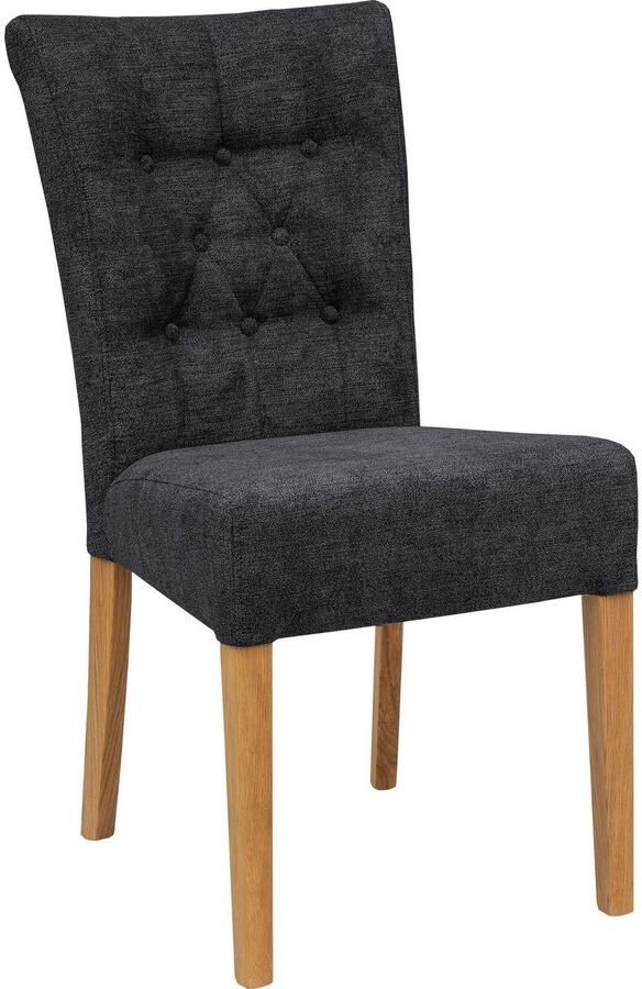 Home affaire Stoel Queen Eetkamerstoel met capitonnage set van 2 4 of 6 - Foto 3