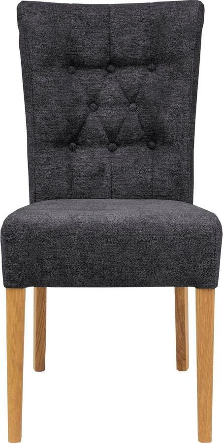 Home affaire Stoel Queen Eetkamerstoel met capitonnage set van 2 4 of 6 - Foto 7