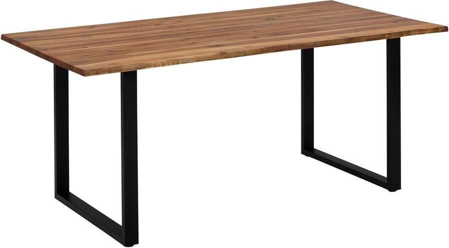 Home affaire Tafel met hout Jenny I Massief hout dikte van het tafelblad 26 mm in verschillende afmetingen - Foto 5