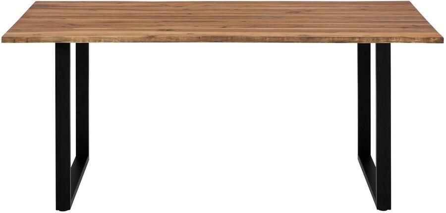 Home affaire Tafel met hout Jenny I Massief hout dikte van het tafelblad 26 mm in verschillende afmetingen - Foto 6