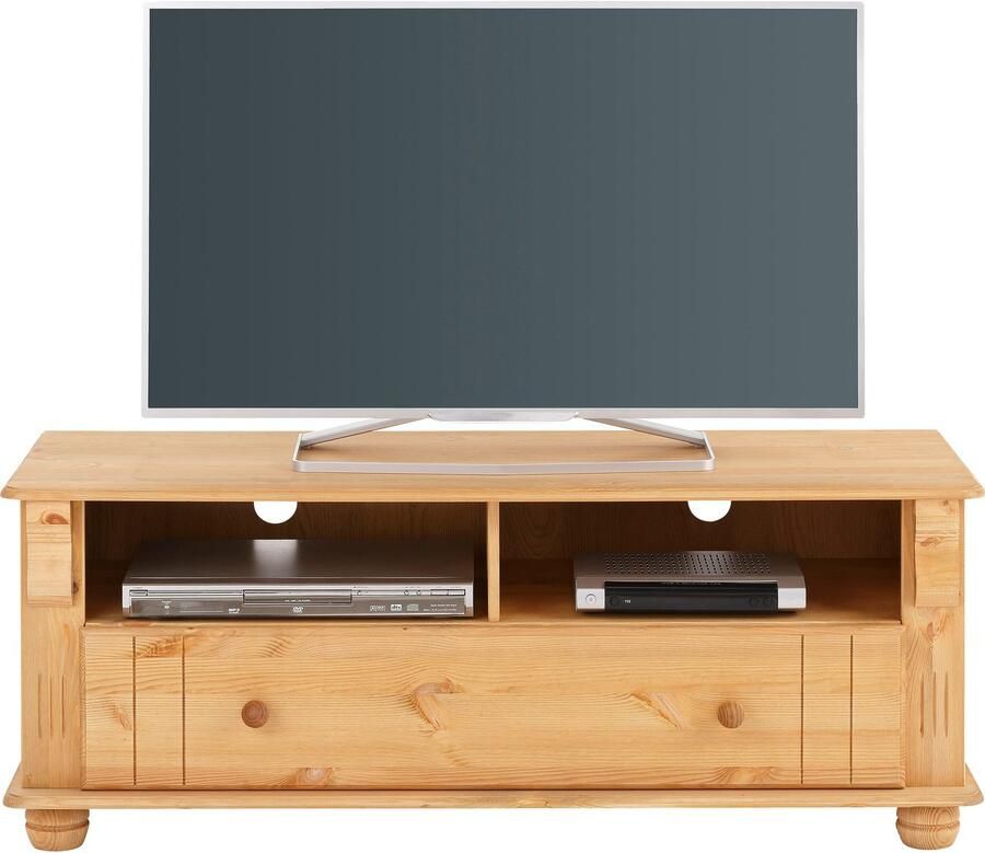Home affaire Tv-meubel ADELE Breedte 120 cm met lade van massief grenen FSC - Foto 2