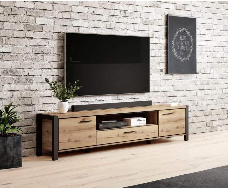 Home affaire Tv-meubel Aktiv Breedte 210 cm - Foto 2