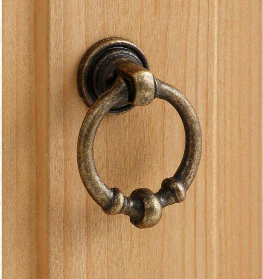 Home affaire Tv-meubel ANNA Breedte 140 cm 2 deuren met 1 lade van massief grenen FSC