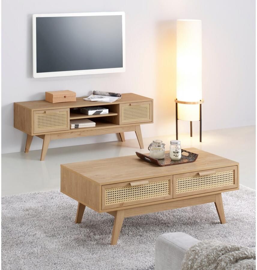 Home affaire Tv-meubel Bridget Commode breedte 128 cm hoogte 47 cm