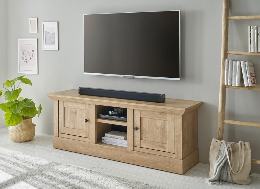 Home affaire Tv-meubel Cornwall onderkast in landelijke stijl commode eiken decor (1 stuk) - Foto 9