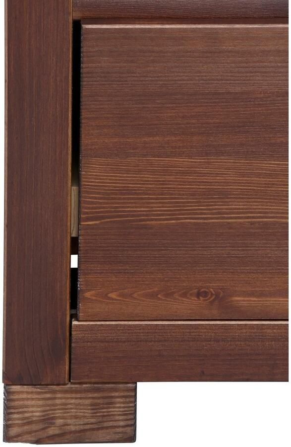 Home affaire Tv-meubel Gotland Breedte 147 cm met lades en open vakken massief hout FSC - Foto 8