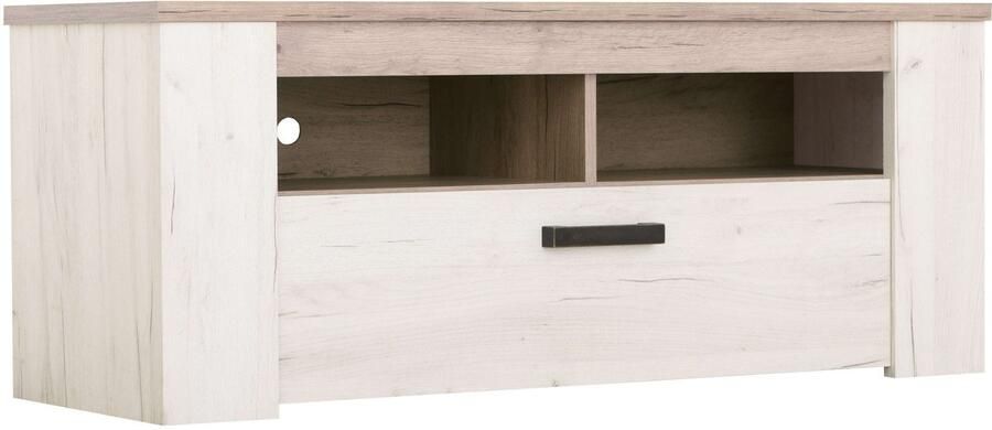 Home affaire Tv-meubel Kent TV-sideoard 120 cm met twee gesloten vakken TV-kast met veel ruimte voor moderne televisies in elke woonkamer - Foto 7