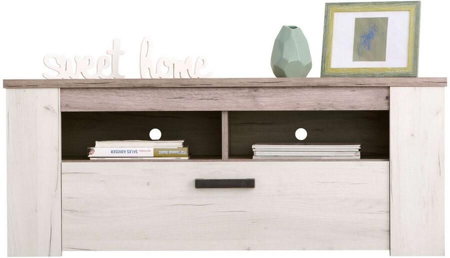 Home affaire Tv-meubel Kent TV-sideoard 120 cm met twee gesloten vakken TV-kast met veel ruimte voor moderne televisies in elke woonkamer - Foto 2