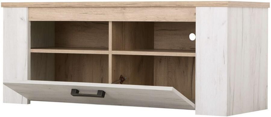 Home affaire Tv-meubel Kent TV-sideoard 120 cm met twee gesloten vakken TV-kast met veel ruimte voor moderne televisies in elke woonkamer - Foto 5