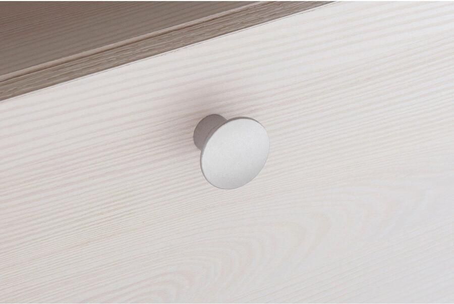 Home affaire Tv-meubel Larona tijdloos TV-meubel met 1 klep en 2 open vakken Breedte 140 cm tv-meubel veel opbergruimte decoratieve frame-look - Foto 3