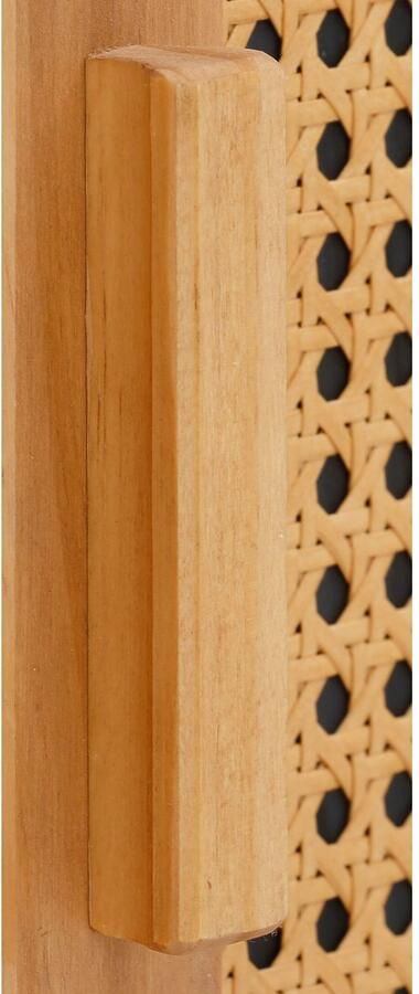 Home affaire Tv-meubel Linz Commode met rotan vlechtwerk op de deurfronten van massief hout - Foto 5