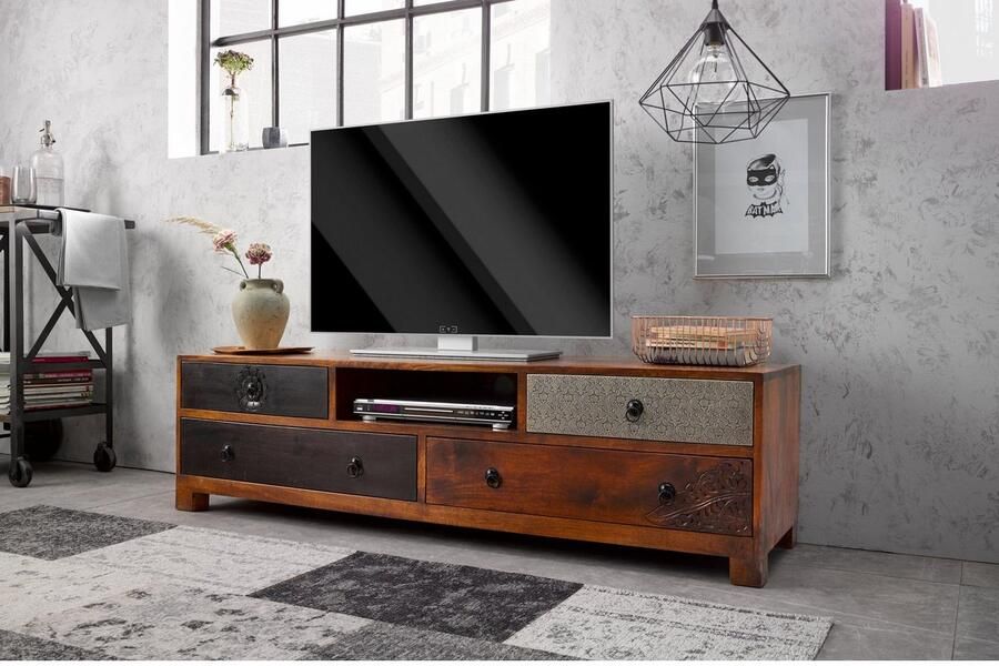 Home affaire Tv-meubel Mahar Commode met metalen fronten breedte 150 cm - Foto 6
