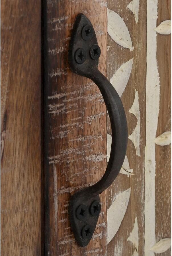 Home affaire Tv-meubel Maneesh Commode van massief mango hout met opbergruimtes breedte 135cm - Foto 5