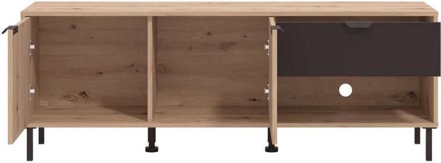 Home affaire Tv-meubel Mayenne TV-Lowboard Breedte 150 cm TV-kast TV-standaard - Foto 5