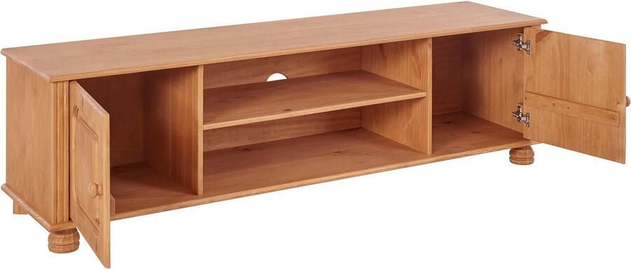 Notio Living Mette Lowboard met 2 deuren en 1 plank in grenen (45 x 160 x 40 cm) - Foto 4
