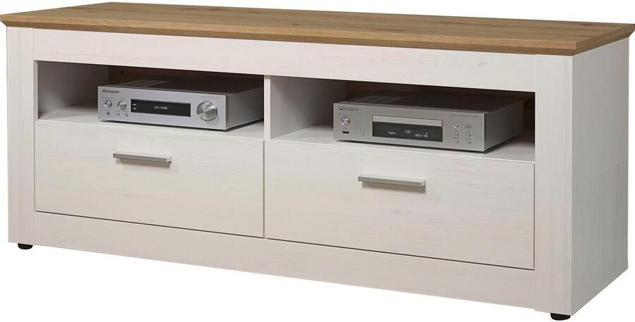 Home affaire Tv-meubel Nybro TV-kast TV-onderdeel met 2 lades & 2 vakken (B D H) 148 45 59 cm - Foto 5