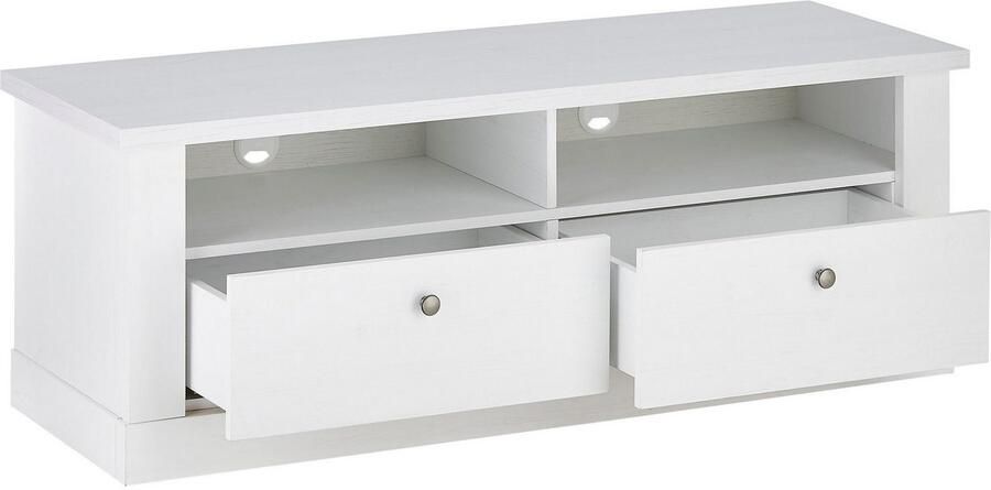 Home affaire Tv-meubel Ravenna in romantische landelijke stijl grepen van metaal breedte 132 cm - Foto 5