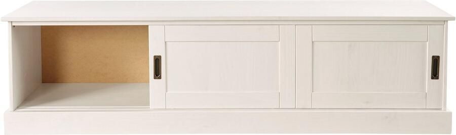 Home affaire Tv-meubel Schröder Commode met 3 schuifdeuren van massief dennenhout - Foto 6