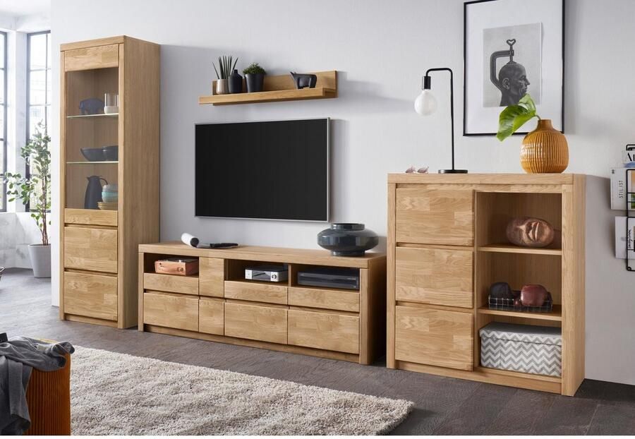 Home affaire Highboard Silkeborg Breedte 90-130 cm - Foto 4