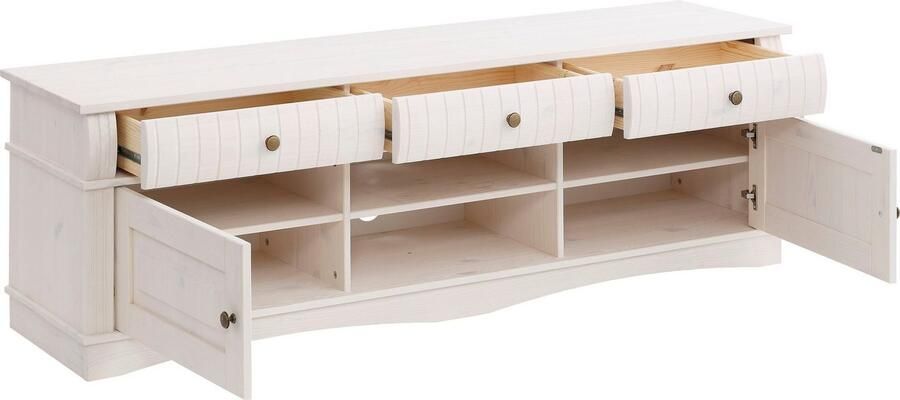 Home affaire Tv-meubel Teresa Commode van massief dennenhout breedte 154 cm - Foto 11