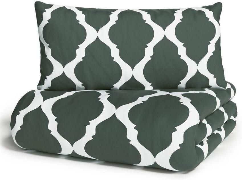Home affaire Tweezijdig te gebruiken overtrekset Alba in mt. 135x200 of 155x220 cm Dekbedovertrek met reversible-look in verschillende kwaliteiten katoen - Foto 10