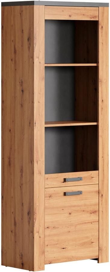 Home affaire Vitrinekast Ambres met glasdeur breedte 73 cm draairichting links of rechts (1 stuk) - Foto 9