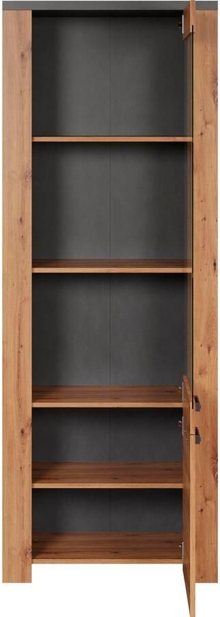 Home affaire Vitrinekast Ambres met glasdeur breedte 73 cm draairichting links of rechts (1 stuk) - Foto 14