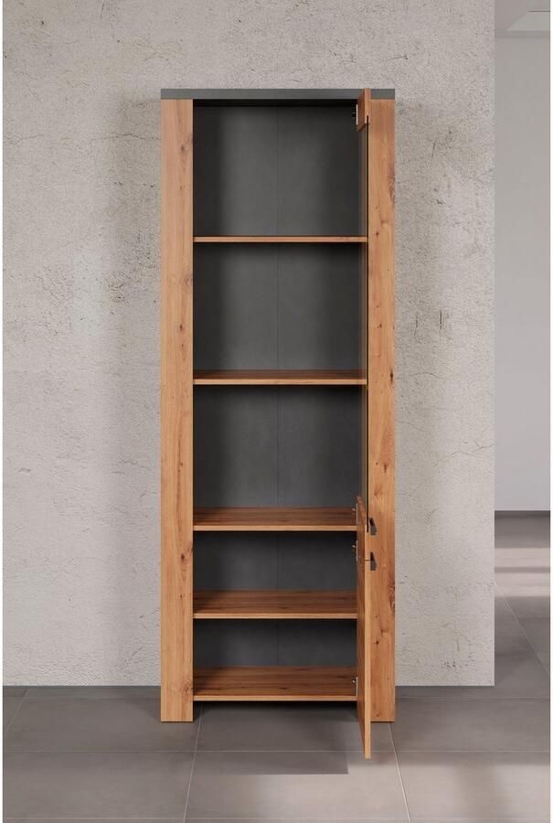 Home affaire Vitrinekast Ambres met glasdeur breedte 73 cm draairichting links of rechts (1 stuk) - Foto 6