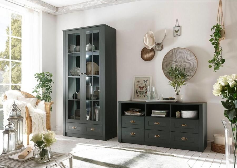 Home affaire Vitrinekast ASCOT Hoofte 197 cm - Foto 2
