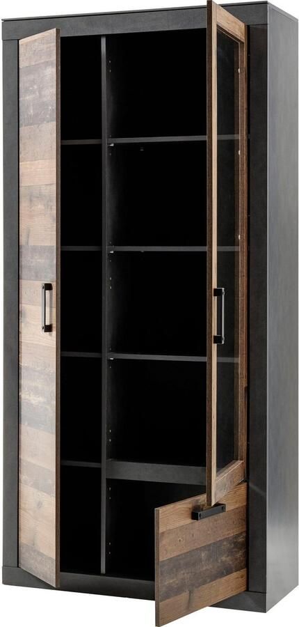 Home affaire Vitrinekast Brooklyn Hoogte ca. 200 cm - Foto 5