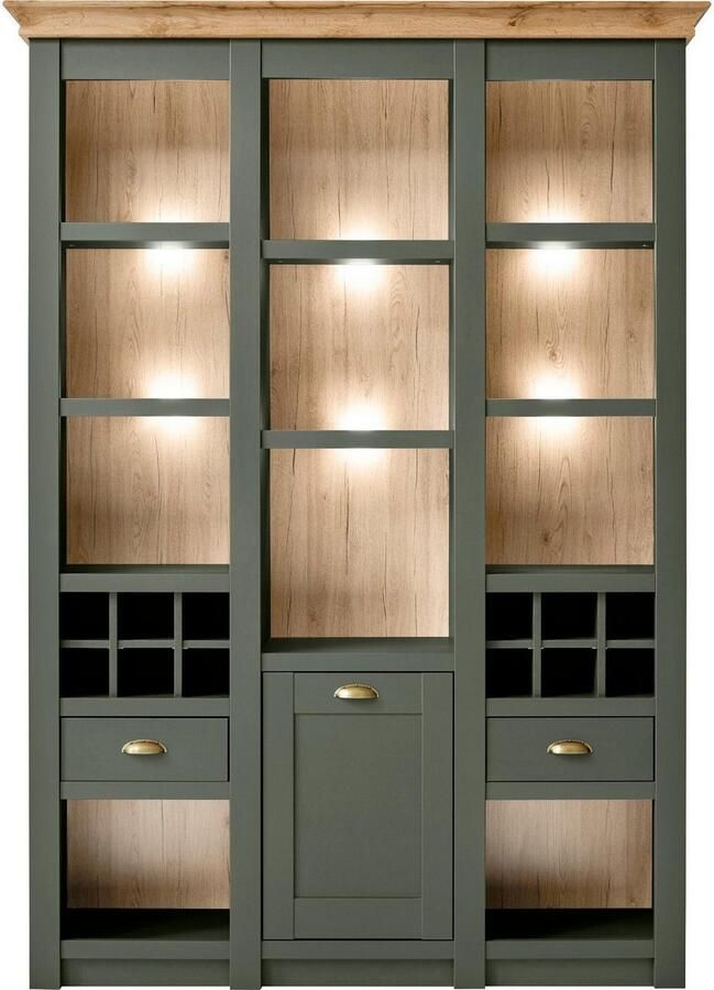 Home affaire Vitrinekast CAMBRIDGE Hoogte ca. 207 cm