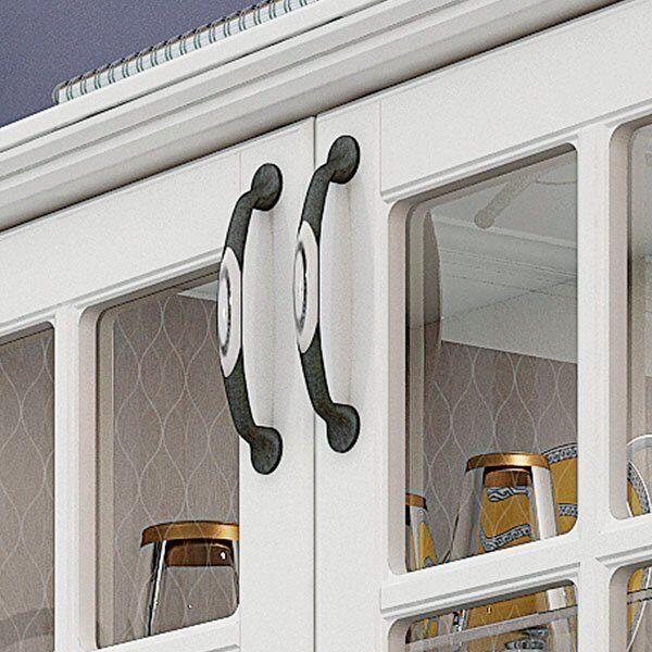 Home affaire Vitrinekast Evergreen Uv gelakt deur met veiligheidsglas en soft-closefunctie - Foto 6