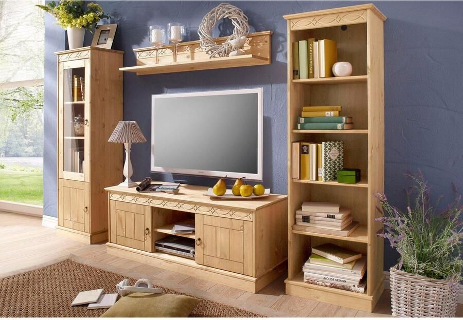 Home affaire Wandplank Indra van massief grenen 120 cm breed - Foto 2