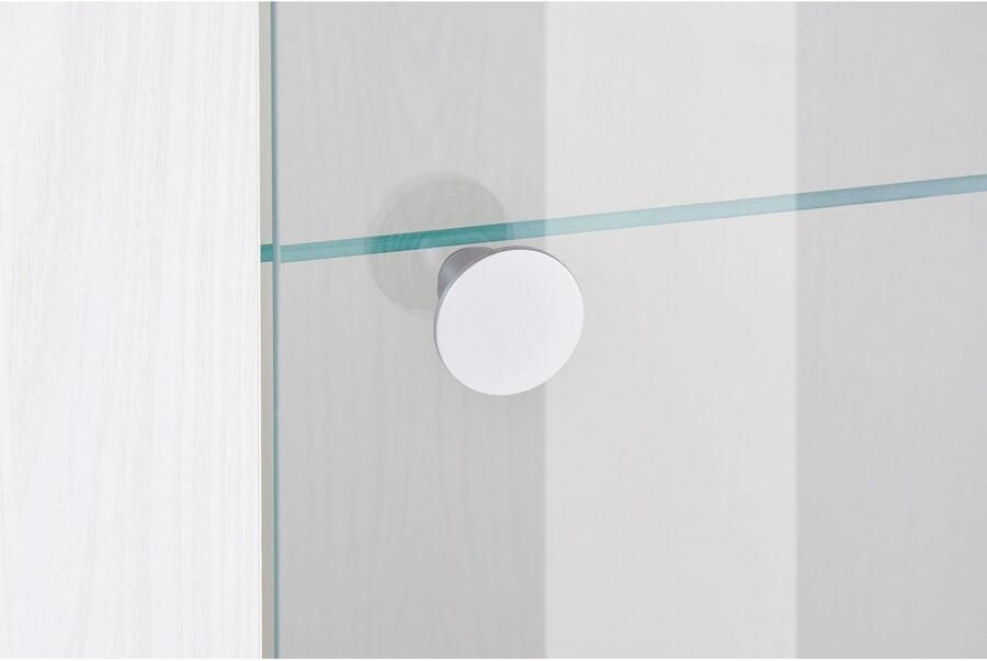 Home affaire Vitrinekast Larona tijdloze glazen vitrine hoge kast hoogte 145 cm - Foto 5