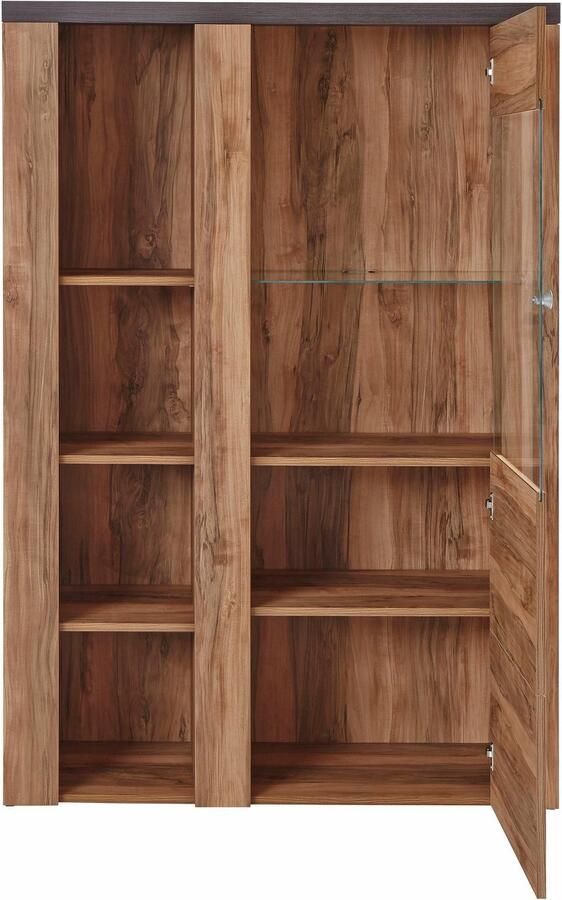 Home affaire Vitrinekast Larona tijdloze glazen vitrine hoge kast hoogte 145 cm - Foto 9