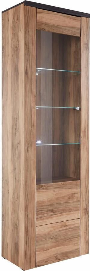 Home affaire Vitrinekast Larona tijdloze glazen vitrine hoge kast hoogte 205 6 cm - Foto 8