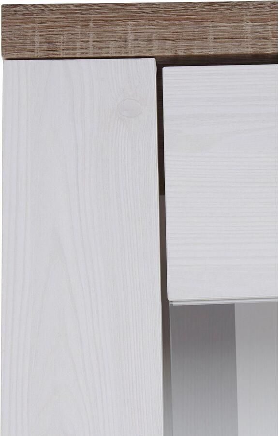 Home affaire Vitrinekast Larona tijdloze glazen vitrine hoge kast hoogte 205 6 cm - Foto 6