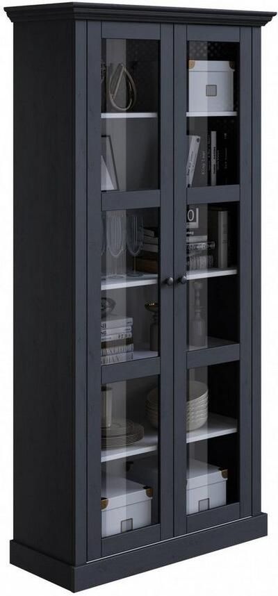 Home affaire Vitrinekast Meliss van massief grenen met veel bergruimte - Foto 5