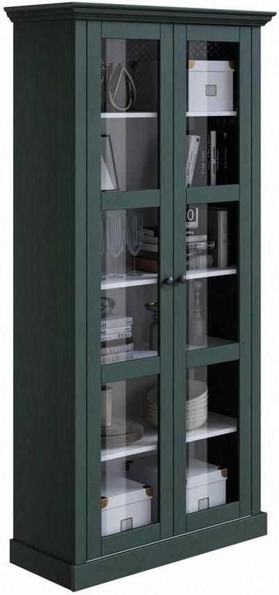 Home affaire Vitrinekast Meliss van massief grenen met veel bergruimte - Foto 5